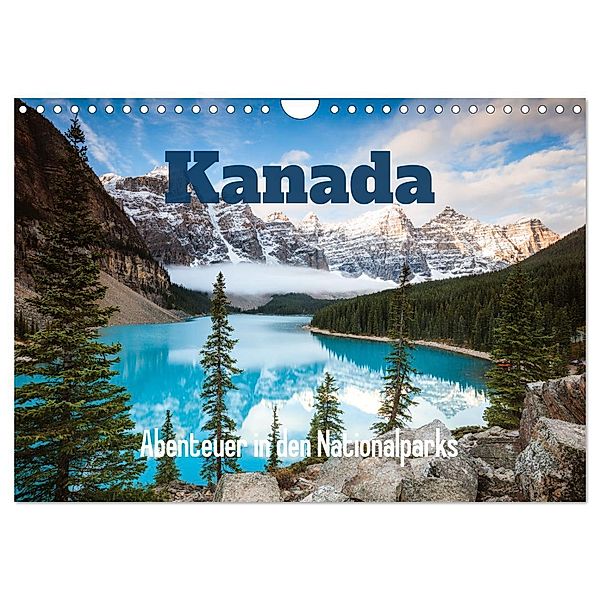 Kanada - Abenteuer in den Nationalparks (Wandkalender 2024 DIN A4 quer), CALVENDO Monatskalender, Matteo Colombo