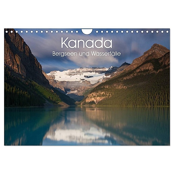 Kanada - Bergseen und Wasserfälle (Wandkalender 2024 DIN A4 quer), CALVENDO Monatskalender, Juergen Schonnop