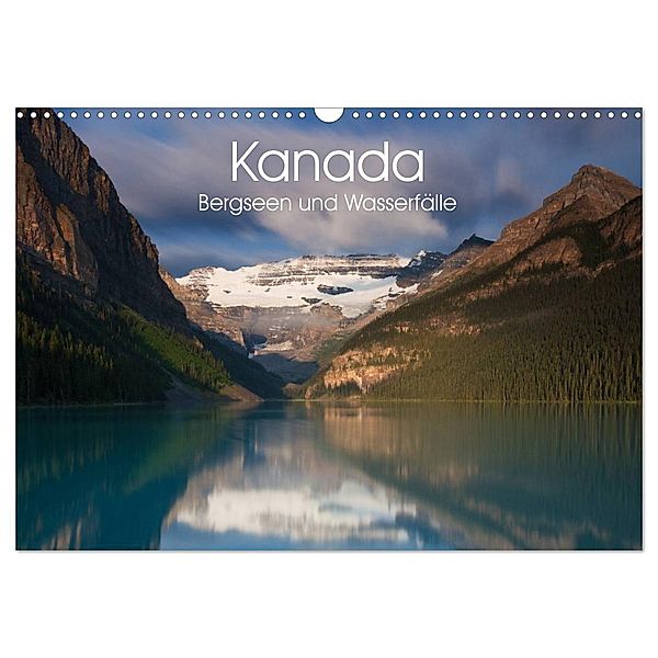 Kanada - Bergseen und Wasserfälle (Wandkalender 2024 DIN A3 quer), CALVENDO Monatskalender, Juergen Schonnop