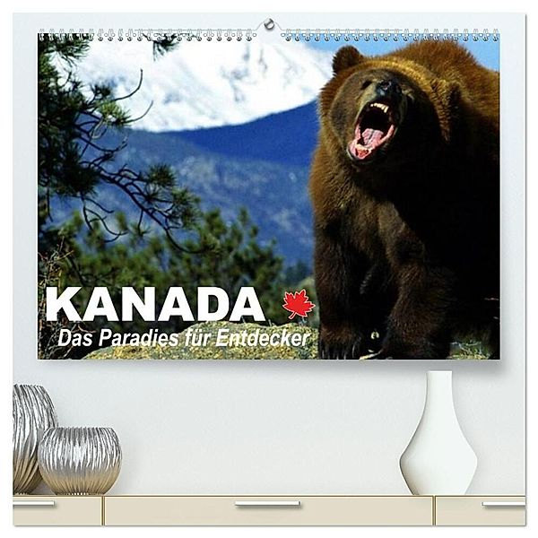Kanada - Das Paradies für Entdecker (hochwertiger Premium Wandkalender 2024 DIN A2 quer), Kunstdruck in Hochglanz, Elisabeth Stanzer