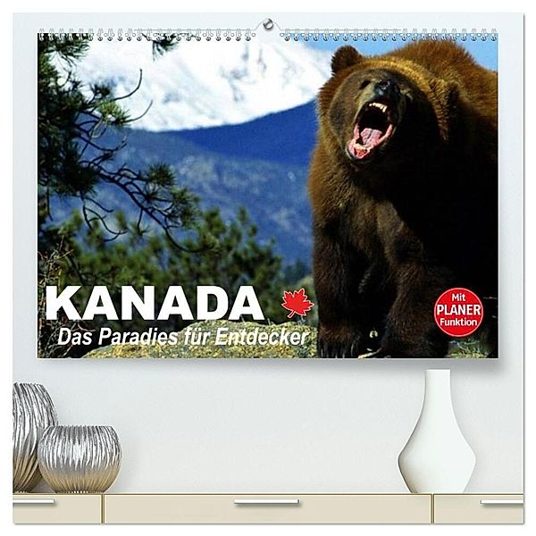Kanada - Das Paradies für Entdecker (hochwertiger Premium Wandkalender 2025 DIN A2 quer), Kunstdruck in Hochglanz, Calvendo, Elisabeth Stanzer