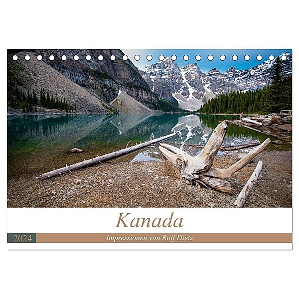 Kanada - Impressionen von Rolf Dietz (Tischkalender 2024 DIN A5 quer), CALVENDO Monatskalender, Rolf Dietz