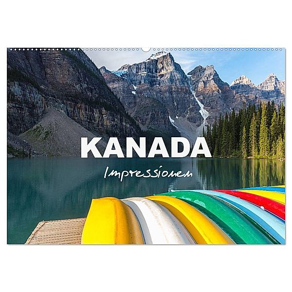 Kanada - Impressionen (Wandkalender 2024 DIN A2 quer), CALVENDO Monatskalender, rclassen
