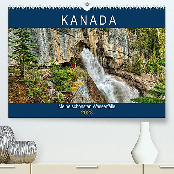KANADA - Meine schönsten Wasserfälle (Premium, hochwertiger DIN A2 Wandkalender 2023, Kunstdruck in Hochglanz), Hans-Gerhard Pfaff