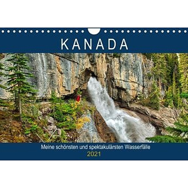 KANADA - Meine schönsten Wasserfälle (Wandkalender 2021 DIN A4 quer), Hans-Gerhard Pfaff