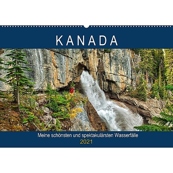 KANADA - Meine schönsten Wasserfälle (Wandkalender 2021 DIN A2 quer), Hans-Gerhard Pfaff