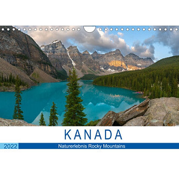 Kanada - Naturerlebnis Rocky Mountains (Wandkalender 2022 DIN A4 quer), alfotokunst