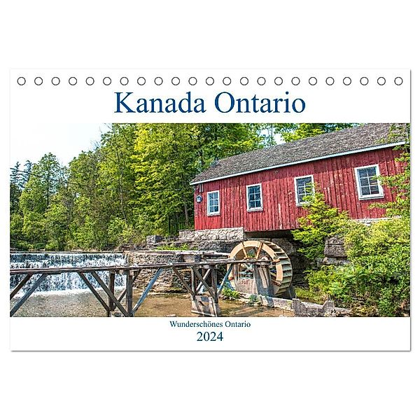 Kanada Ontario - Wunderschönes Ontario (Tischkalender 2024 DIN A5 quer), CALVENDO Monatskalender, pixs:sell