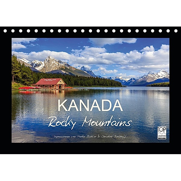KANADA - Rocky Mountains (Tischkalender 2021 DIN A5 quer), Martin Büchler und Christine Berkhoff