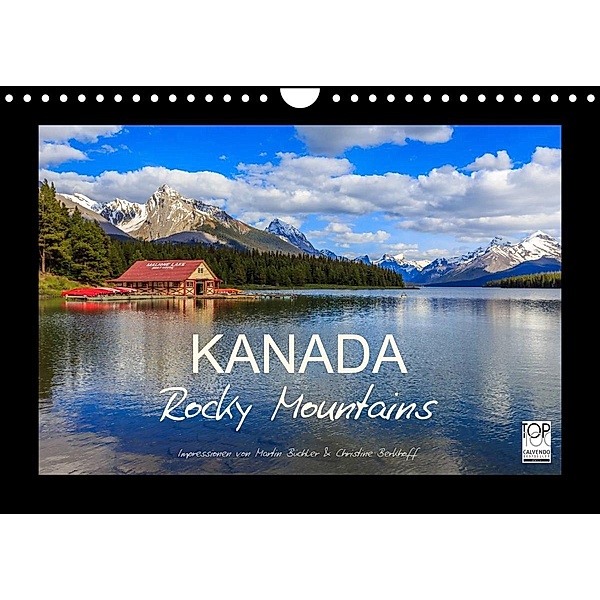 KANADA - Rocky Mountains (Wandkalender 2023 DIN A4 quer), Martin Büchler und Christine Berkhoff