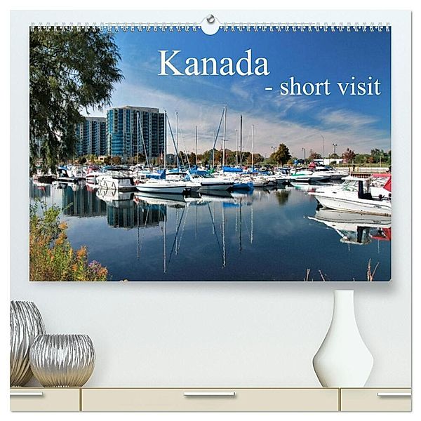 Kanada - short visit (hochwertiger Premium Wandkalender 2024 DIN A2 quer), Kunstdruck in Hochglanz, Install_gramm