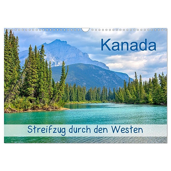 Kanada - Streifzug durch den Westen (Wandkalender 2025 DIN A3 quer), CALVENDO Monatskalender, Calvendo, Lost Plastron Pictures