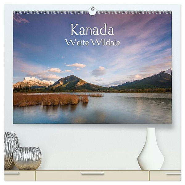 Kanada - Weite Wildnis (hochwertiger Premium Wandkalender 2024 DIN A2 quer), Kunstdruck in Hochglanz, Sonja Jordan