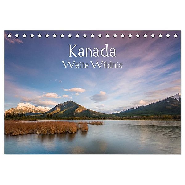 Kanada - Weite Wildnis (Tischkalender 2024 DIN A5 quer), CALVENDO Monatskalender, Sonja Jordan