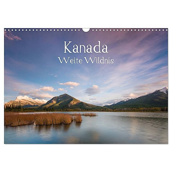 Kanada - Weite Wildnis (Wandkalender 2024 DIN A3 quer), CALVENDO Monatskalender, Sonja Jordan