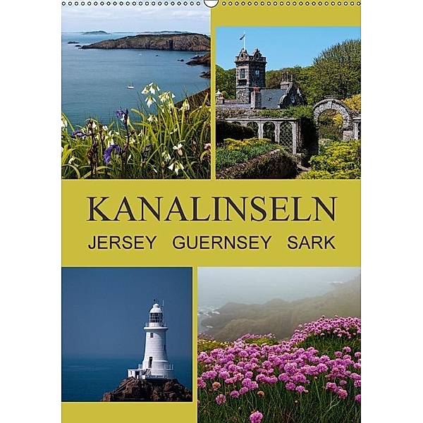 Kanalinseln - Jersey Guernsey Sark (Wandkalender 2017 DIN A2 hoch), Katja ledieS
