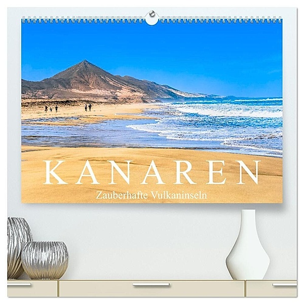 Kanaren - Zauberhafte Vulkaninseln (hochwertiger Premium Wandkalender 2024 DIN A2 quer), Kunstdruck in Hochglanz, Dieter Meyer