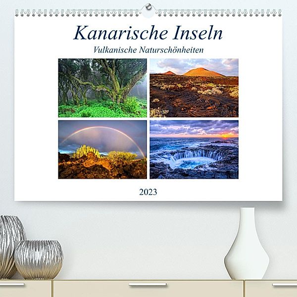 Kanarische Inseln - Vulkanische Naturschönheiten (Premium, hochwertiger DIN A2 Wandkalender 2023, Kunstdruck in Hochglan, Sandra Schänzer