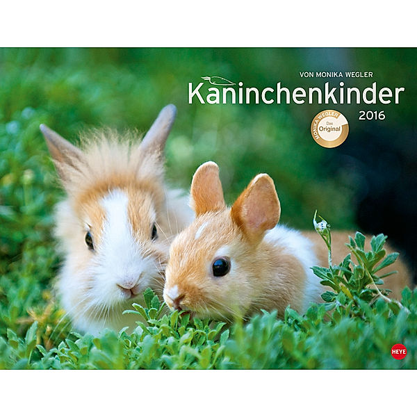 Kaninchenkinder Posterkalender 2016, Monika Wegler