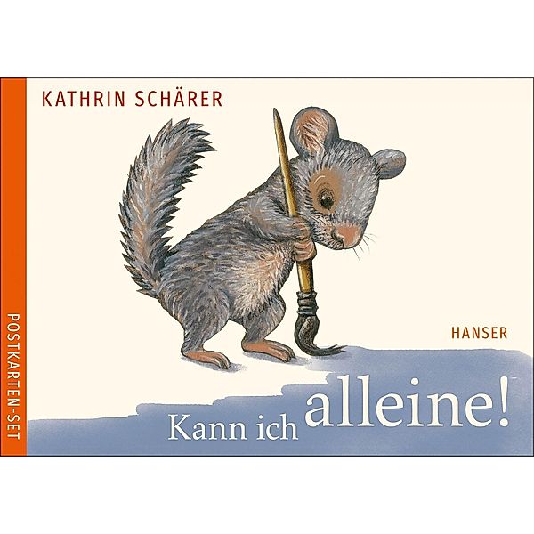 Kann ich alleine! Postkarten-Set, Kathrin Schärer