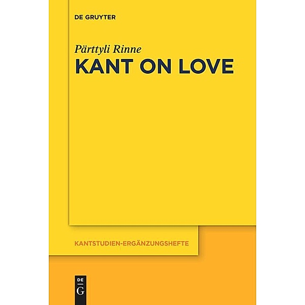 Kant on Love, Pärttyli Rinne