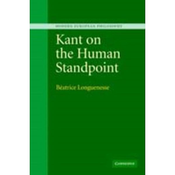 Kant on the Human Standpoint, Beatrice Longuenesse