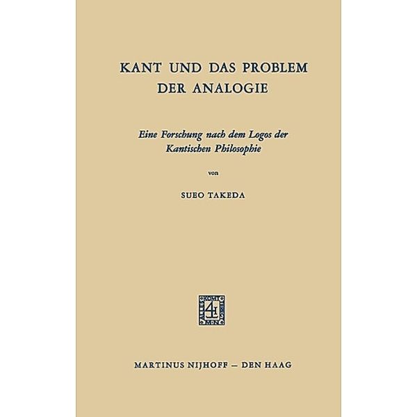 Kant und das Problem der Analogie, Sueo Takeda