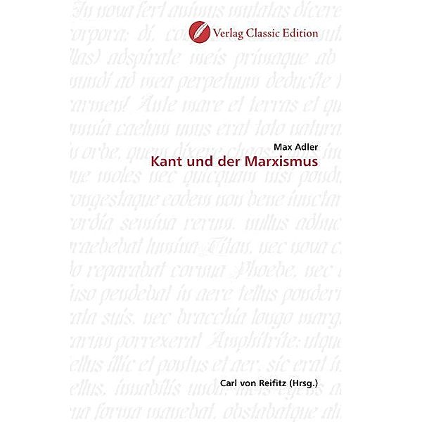 Kant und der Marxismus, Max Adler