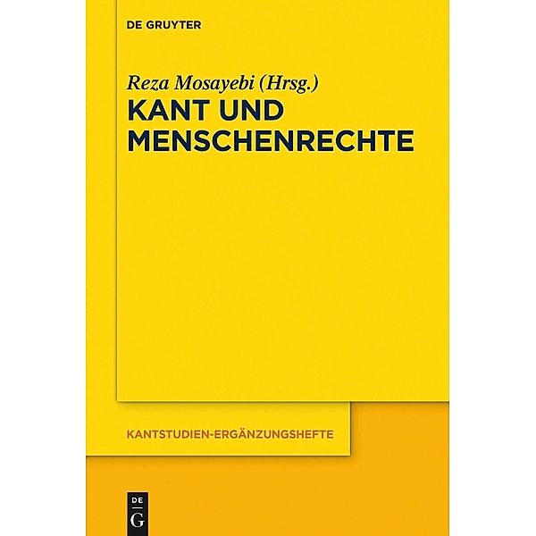 Kant und Menschenrechte / Kantstudien-Ergänzungshefte Bd.201