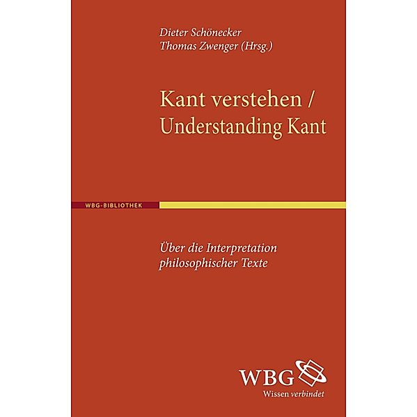 Kant verstehen / Understanding Kant