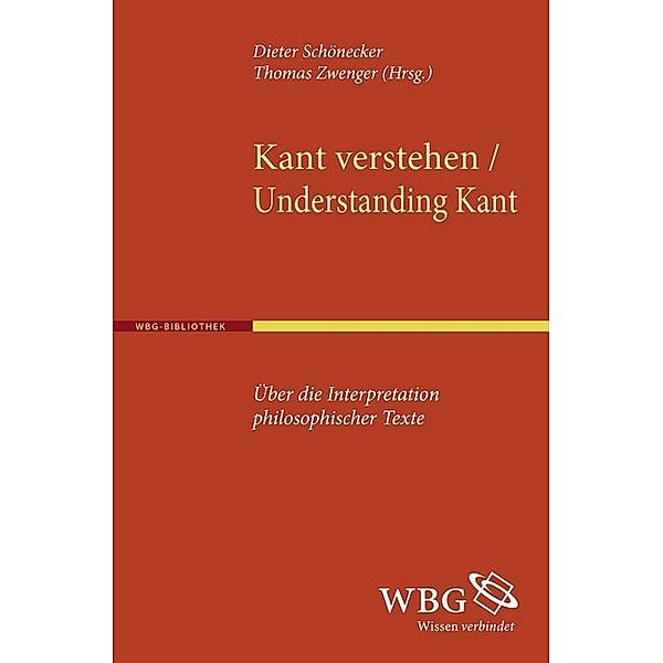 Kant verstehen / Understanding Kant