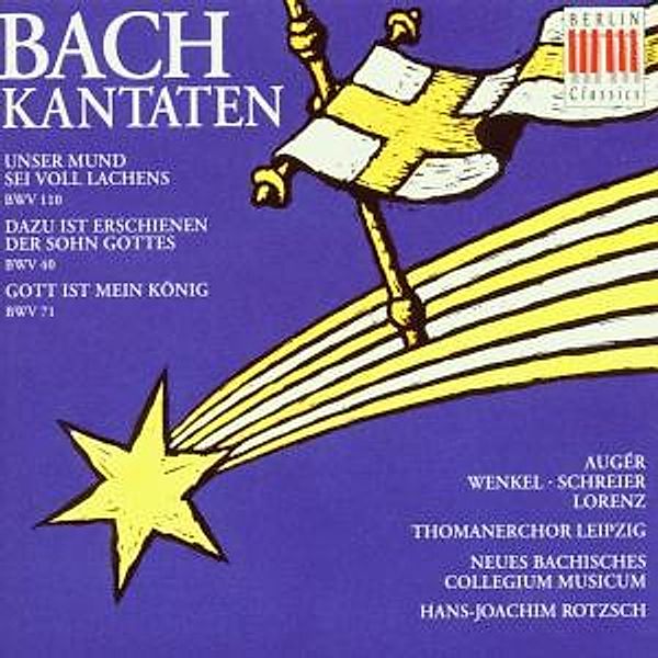 Kantaten Bwv 110/40/71, Auger, Schreier, Rotzsch, Nbcm