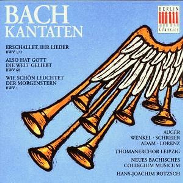 Kantaten Bwv 172/68/1, Auger, Schreier, Rotzsch, Nbcm