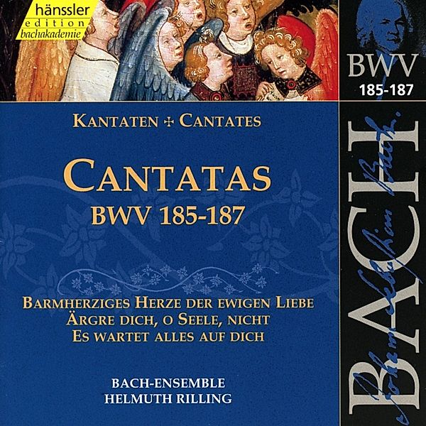 Kantaten Bwv 185-187, Bach-Collegium, H. Rilling