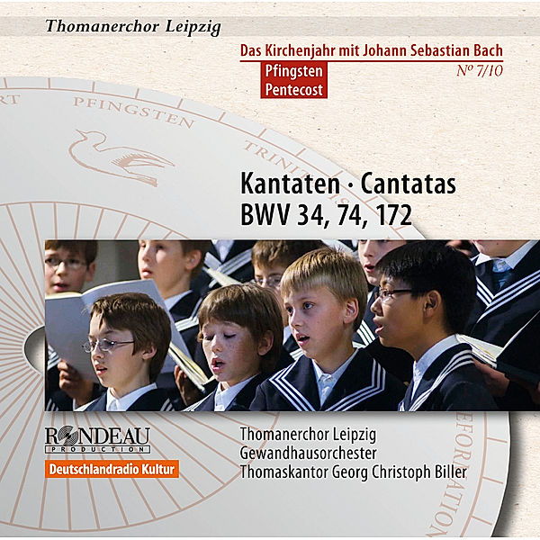 Kantaten Bwv 34,74,172 (Pfingsten), Thomanerchor Leipzig Biller