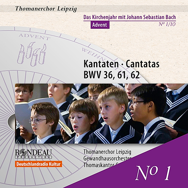 Kantaten Bwv 36,61,62 (Advent), Thomanerchor Leipzig Gewandhausorchester Biller