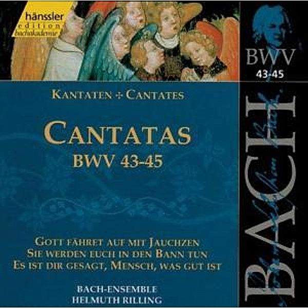 Kantaten Bwv 43-45, H. Rilling, Bach-Collegium