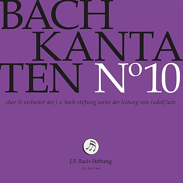 Kantaten No°10, J.S.Bach-Stiftung, Rudolf Lutz