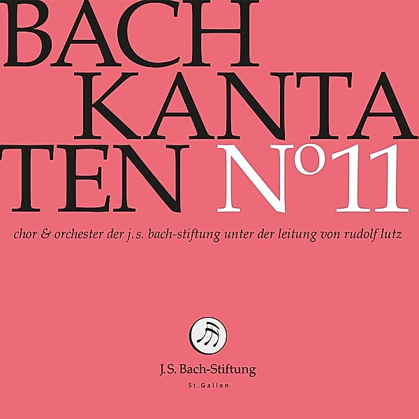 Kantaten No°11, J.S.Bach-Stiftung, Rudolf Lutz