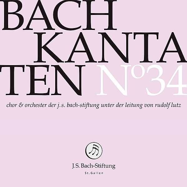 Kantaten No°34, J.S.Bach-Stiftung, Rudolf Lutz