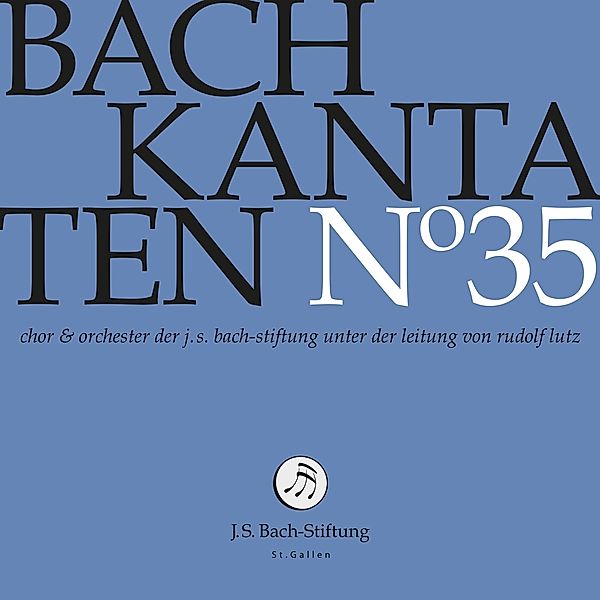 Kantaten No°35, J.S.Bach-Stiftung, Rudolf Lutz