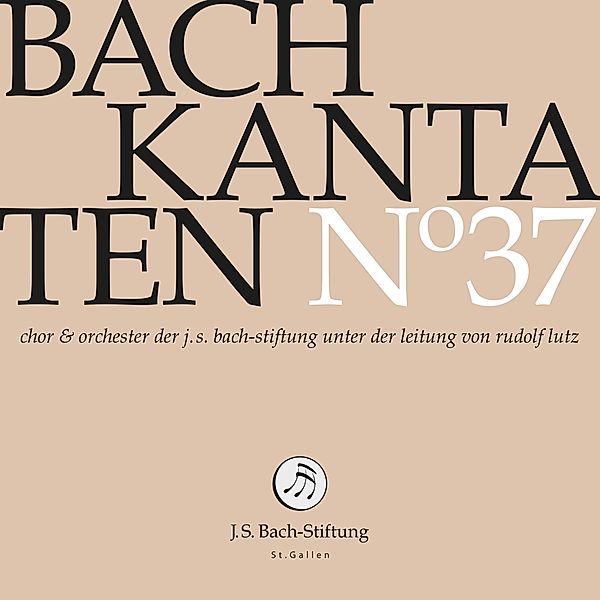 Kantaten No°37, J.S.Bach-Stiftung, Rudolf Lutz