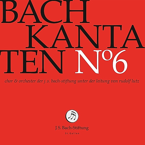 Kantaten No°6, J.S.Bach-Stiftung, Rudolf Lutz