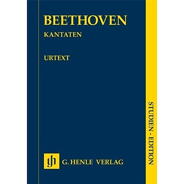 Kantaten, Studienedition, Ludwig van Beethoven - Kantaten