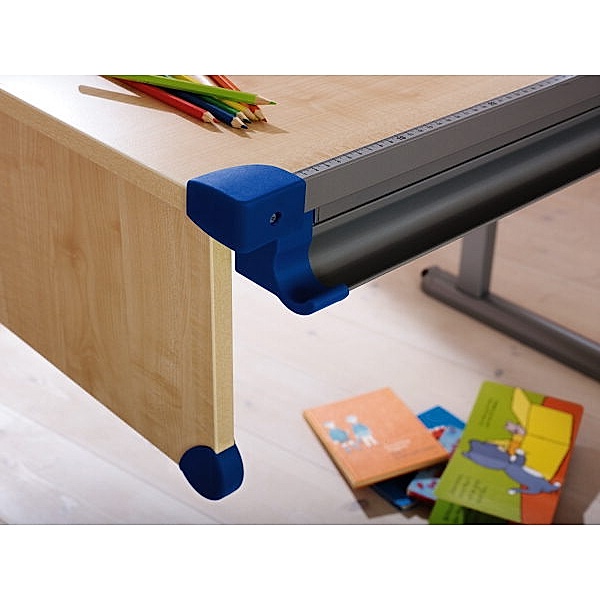 Kantenschutz-Set für Kettler Schreibtisch Comfort, Farbe: blau
