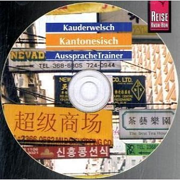 Kantonesisch AusspracheTrainer, 1 Audio-CD, Yan H. Sharon, Frank Hammes