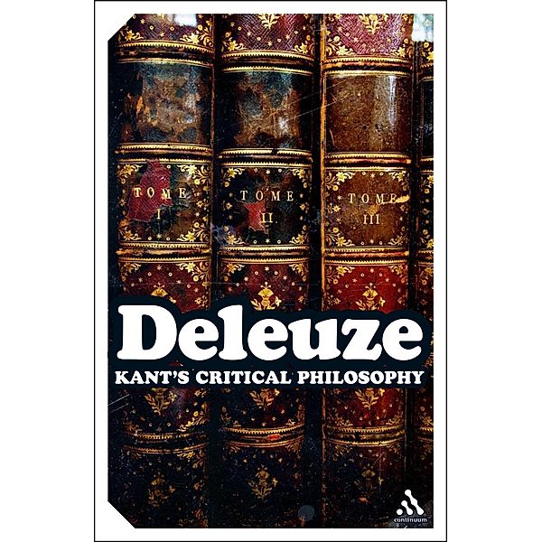 Kant's Critical Philosophy, Gilles Deleuze