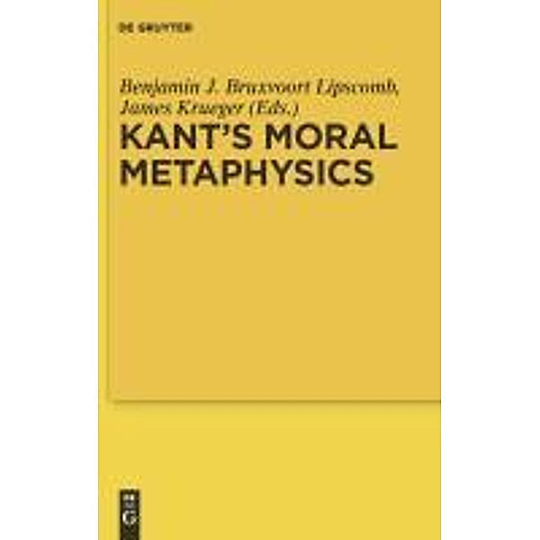 Kant's Moral Metaphysics