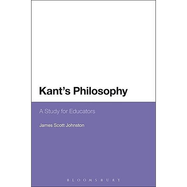 Kant's Philosophy, James Scott (Memorial University of Newfoundland, Canada.) Johnston