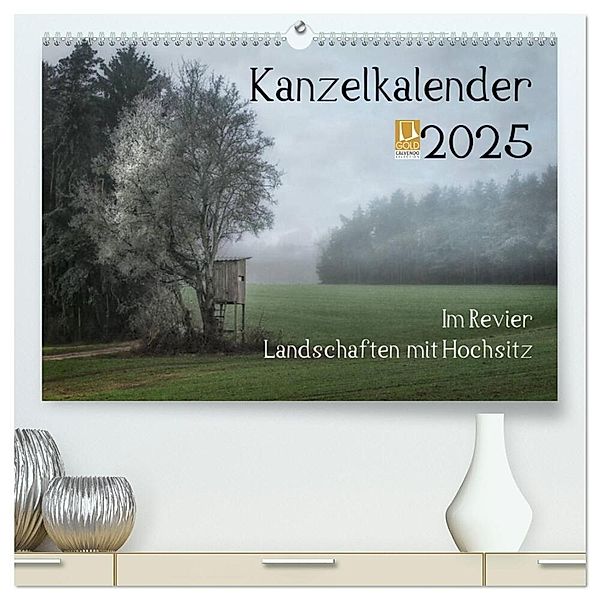 Kanzelkalender 2025 (hochwertiger Premium Wandkalender 2025 DIN A2 quer), Kunstdruck in Hochglanz, Calvendo, Hans Zitzler